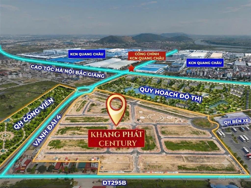 Ra mắt khang phát century, kđt giàu tiềm năng nhất thị trấn nếnh, việt yên, bắc giang