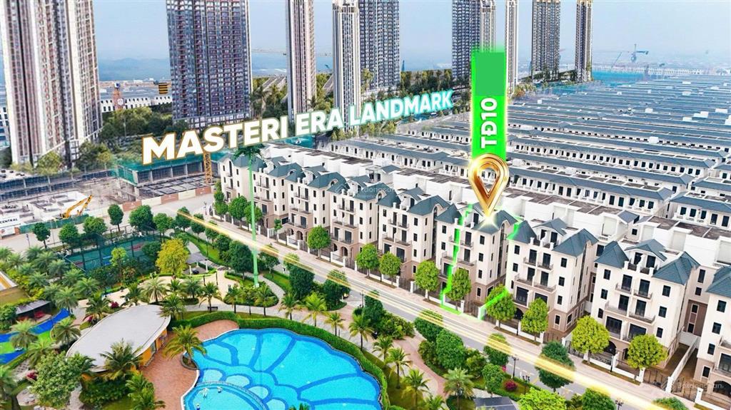 Song lập vip đông nam đối diện bể bơi | phân khu thời đại