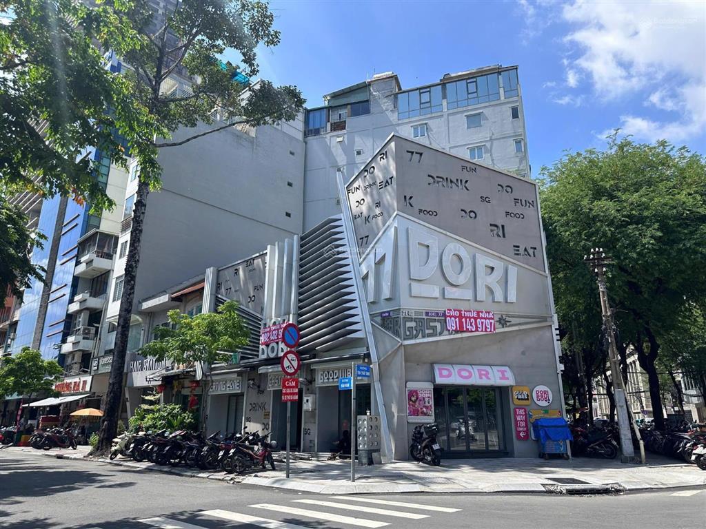 Góc 2 mặt tiền hàm nghi quận 1 | ngang 8m phù hợp f&b