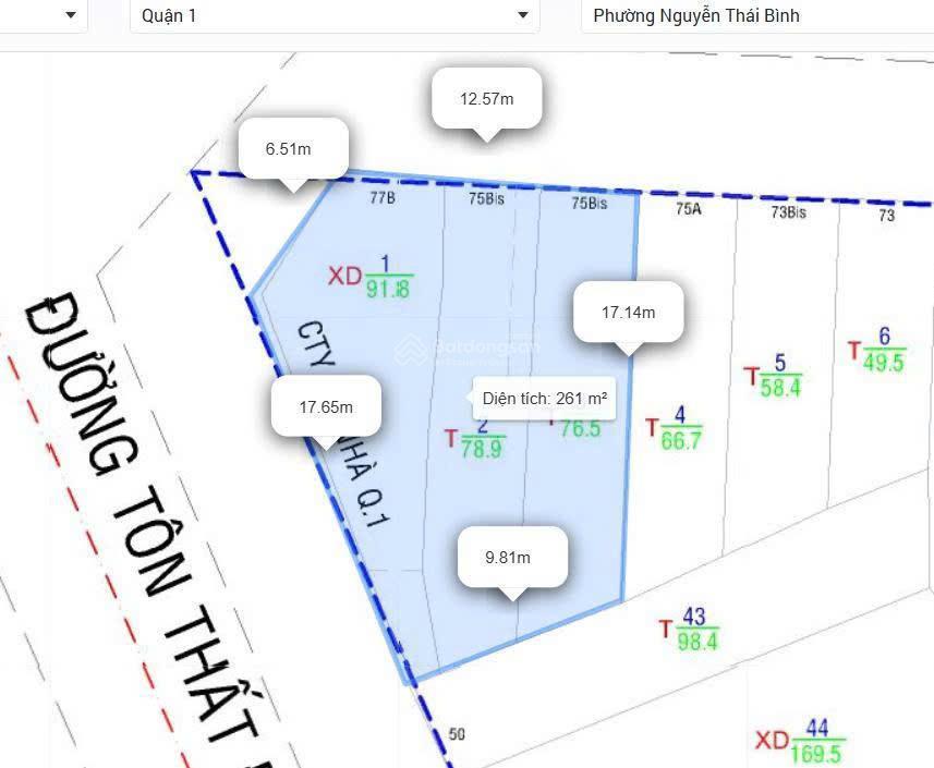 Góc 2 mặt tiền hàm nghi quận 1 | ngang 8m phù hợp f&b