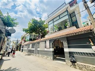 Cho thuê biệt thự  64 hồ biểu chánh, phú nhuận  25x15m (trệt 3l  sân rộng)