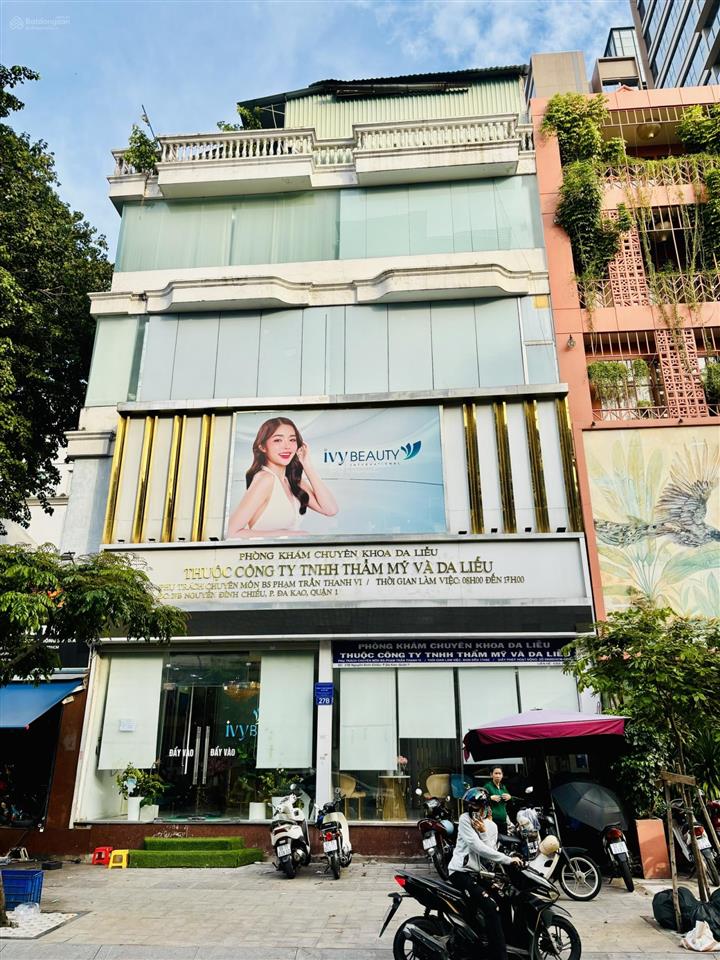 Tòa nhà thẩm mỹ (5 tầng, thang máy)  27b nguyễn đình chiểu, quận 1  cạnh chung cư (the marq)