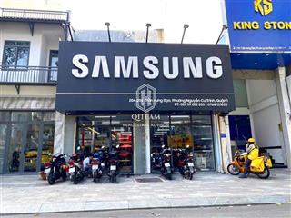 Cho thuê mt trần hưng đạo, quận 1 (đoạn gần ks pullman)  ngang 8m