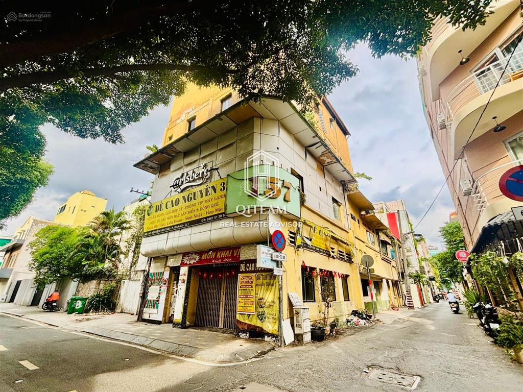 Góc 2mt nguyễn văn thủ, quận 1 (8x23m  4 tầng)
