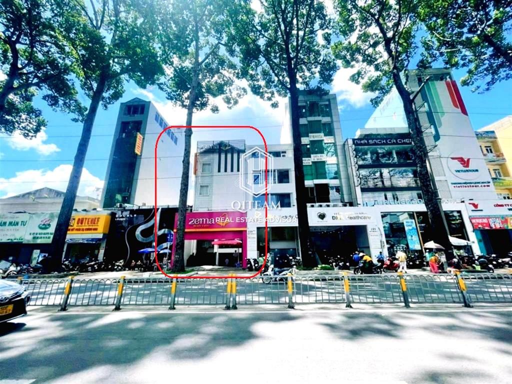 Cho thuê building nguyễn thị minh khai, quận 1  8x20 (hầm 5 tầng  thang máy)