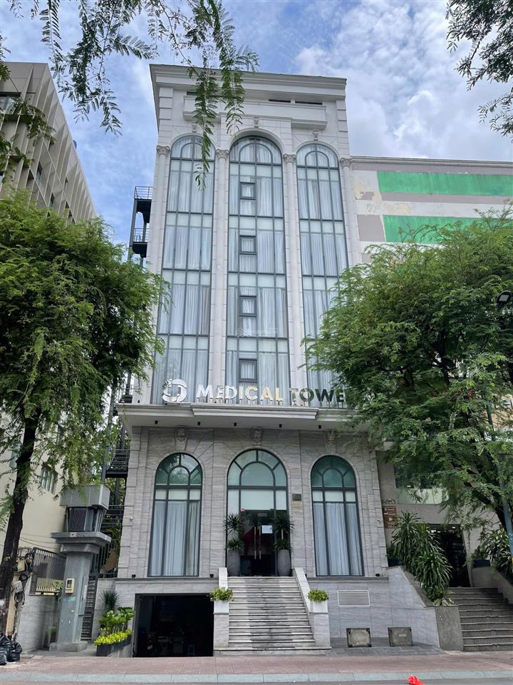 Tòa nhà 1300m2 sàn  trương định, quận 3 (hầm 8 tầng có thang máy)