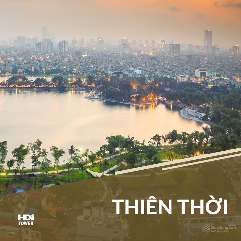 Bán căn hộ 3pn hdi tower  55 lê đại hành, dt 101m2, view hồ hoàn kiếm, trung tâm tp 0962 252 ***