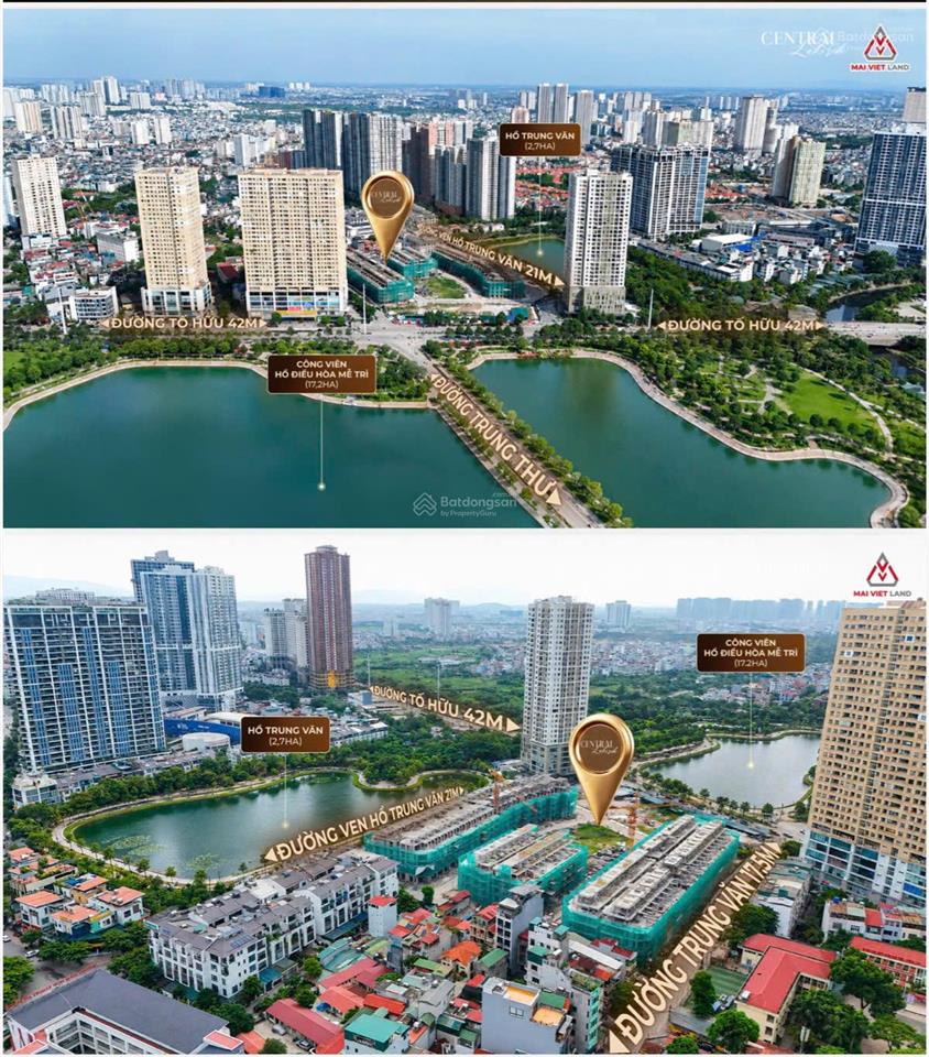 Bán biệt thự liền kề mặt hồ trung văn  central lakeside  taseco trung văn  mr hà 0962 252 ***