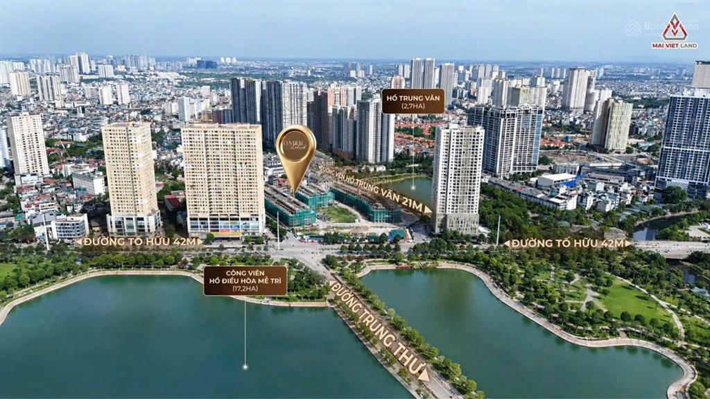 Bán biệt thự liền kề mặt hồ trung văn  central lakeside  taseco trung văn  mr hà 0962 252 ***