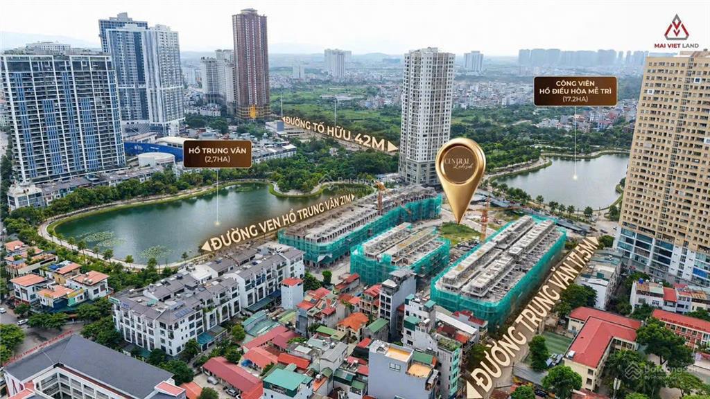 Bán biệt thự liền kề mặt hồ trung văn  central lakeside  taseco trung văn  mr hà 0962 252 ***