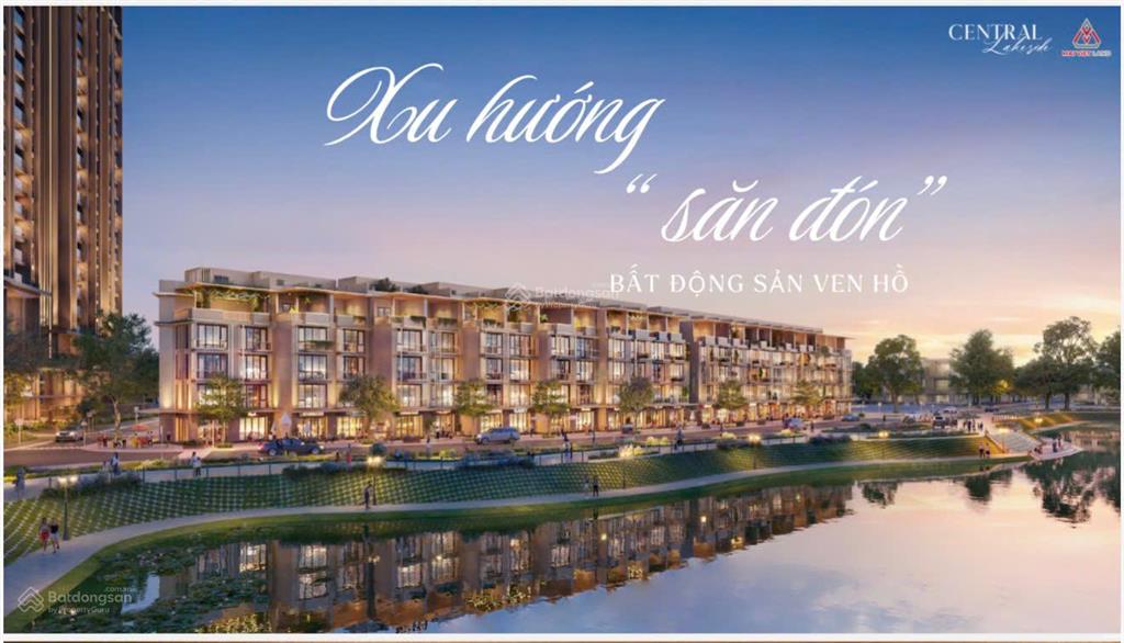 Bán biệt thự liền kề mặt hồ trung văn  central lakeside  taseco trung văn  mr hà 0962 252 ***