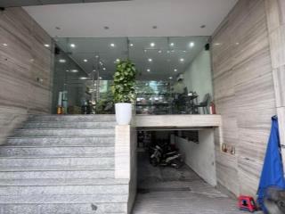 Tòa văn phòng 139m2 6 tầng thang máy mặt phố lạc long quân tây hồ mặt tiền 7,7m