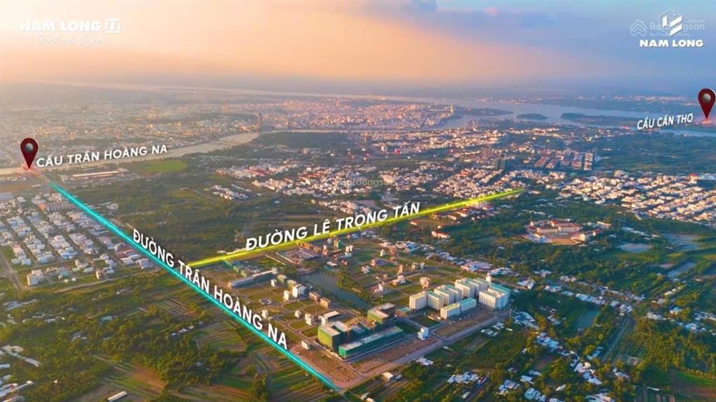 Nhà phố đa công năng trục trần hoàng na 47m  nam long ii central lake cần thơ