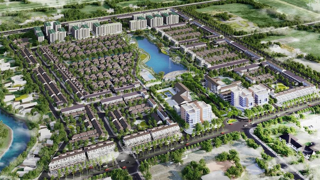 Nền 90m2 lộ giới 12m  nam long 2 central lake cần thơ