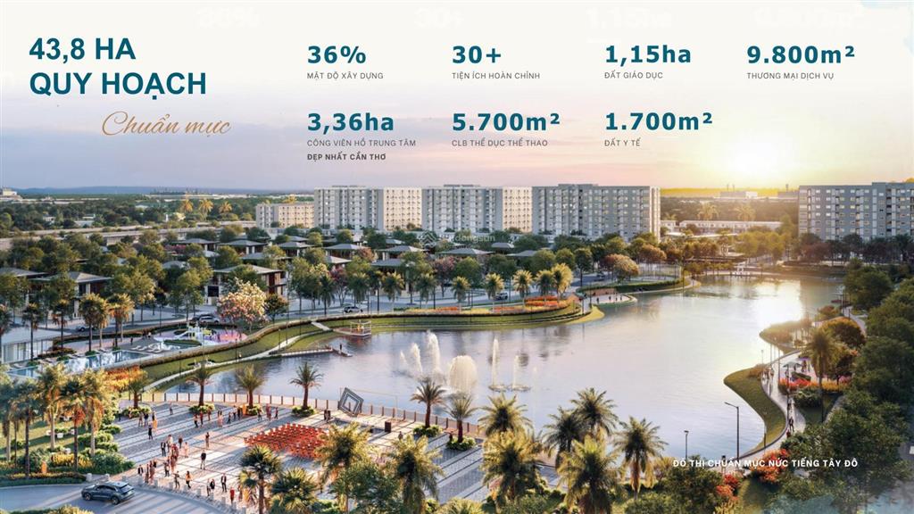Căn hộ view hồ nam long 2  cái răng, cần thơ