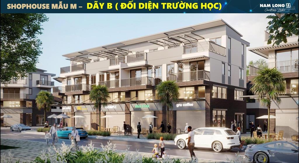 6,9 tỷ sở hữu nhà phố 1 trệt 3 lầu tại nam long ii central lake cần thơ