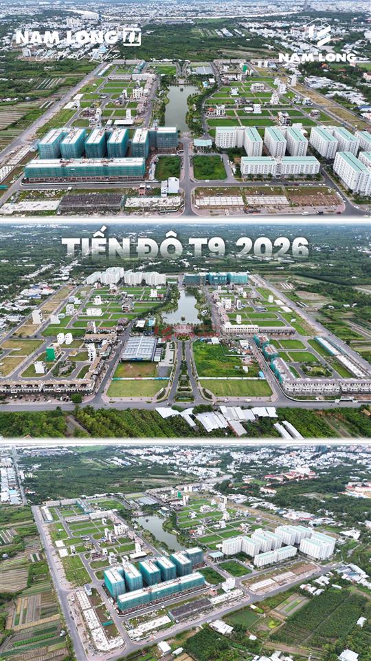 6,9 tỷ sở hữu nhà phố 1 trệt 3 lầu tại nam long ii central lake cần thơ