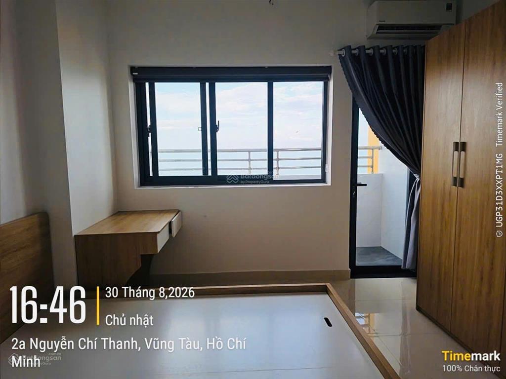 Cho thuê căn hộ 3 phòng ngủ, chung cư hồ qúy ly, vũng tàu, view đẹp  giá chỉ 12tr/tháng
