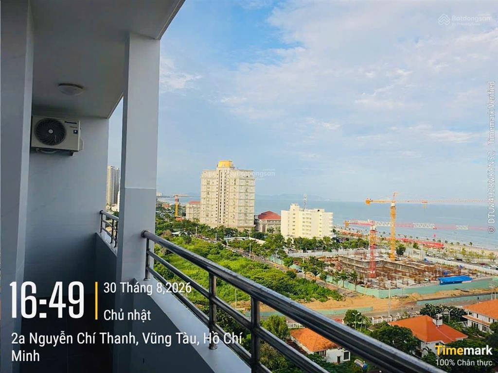 Cho thuê căn hộ 3 phòng ngủ, chung cư hồ qúy ly, vũng tàu, view đẹp  giá chỉ 12tr/tháng