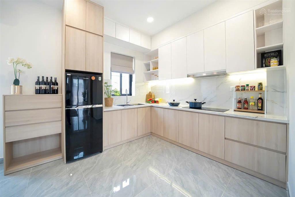 Cho thuê nhà liền kề thành phố mới bd full nội thất  3pn 3wc  1 trệt 1 lửng 1 lầu  giá 8tr/tháng