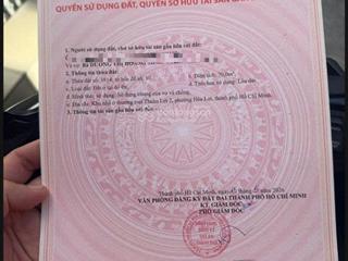 Chủ vỡ kế hoạch tài chính  bán nhanh lô đất rich land giá ngộp