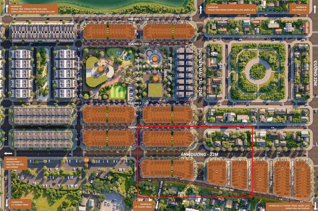 Chỉ 15,3 tỷ nhà phố lk gia lâm hn 76m sẵn sàng ra sổ, cách ocp 5 phút, vốn vào chỉ từ 5,7tỷ