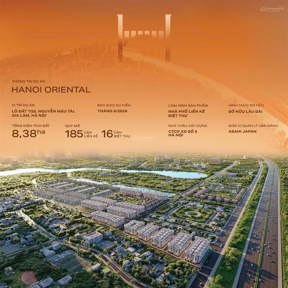 Chỉ 15,3 tỷ nhà phố lk gia lâm hn 76m sẵn sàng ra sổ, cách ocp 5 phút, vốn vào chỉ từ 5,7tỷ