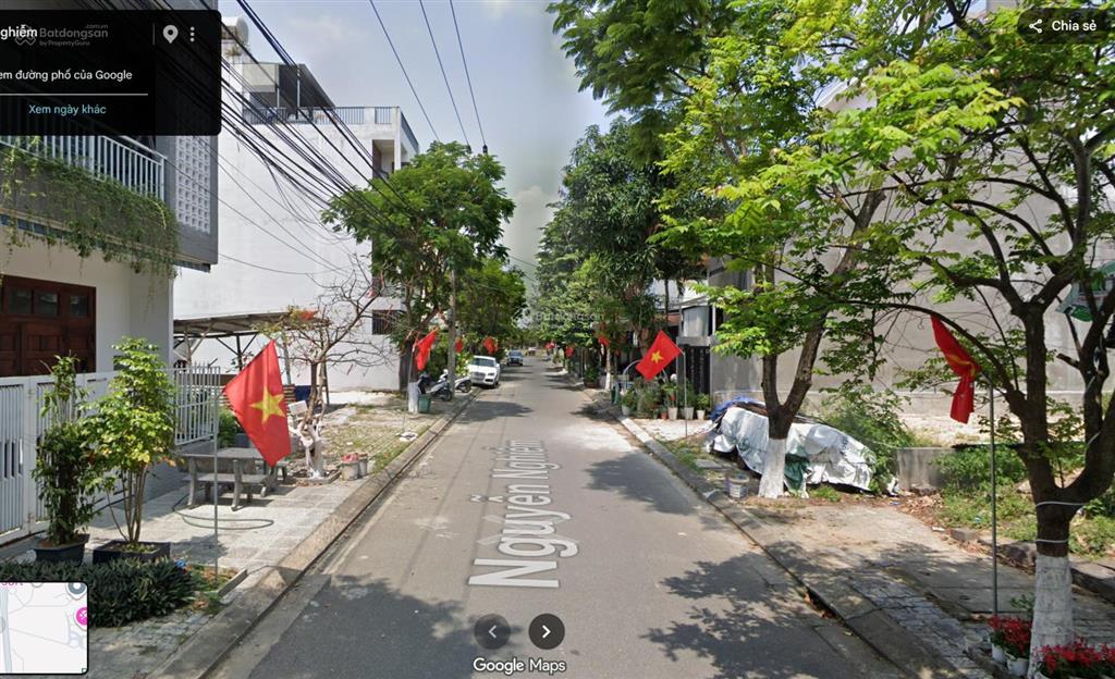 Bán đất 84.5m2 mt đường nguyễn nghiễm, hòa hải, ngũ hành sơn, giá 5 tỷ tl,  0373 469 ***