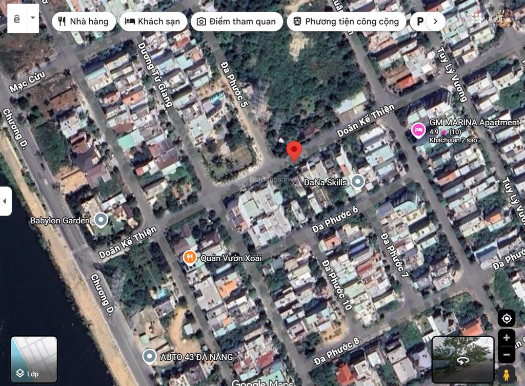 Bán đất mt đường doãn kế thiện (sát sông)  ngũ hành sơn. dt 100m2 giá 8.6 tỷ tl   0373 469 ***