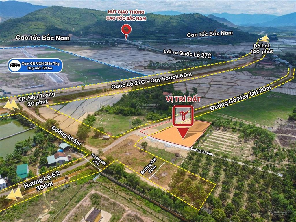 Đất nền diên thọ  đối diện cụm công nghiệp vcn