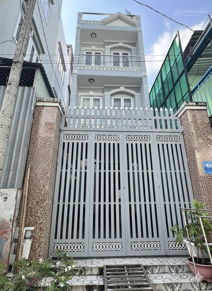 Bán nhà 3 tầng an dương vương quận 8, hxh, dt 4x20, cn 78m2, shr