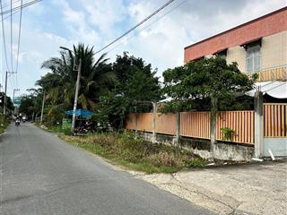 Nhà căn góc ngay chợ hưng long, dt 11,5x16,35m, 189,1m2, 2 mặt đường 6m và 5m, 3 tỷ 8 tl