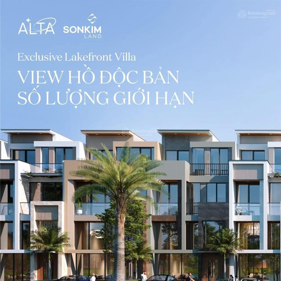 Căn biệt thự siêu sang duy nhất the 9 stellars sonkim land view trực diện clubhouse 33.5 tỷ