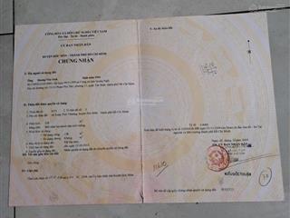 Chính chủ bán đất thổ cư mặt tiền dương công khi, 10x50, đã có gpxd,