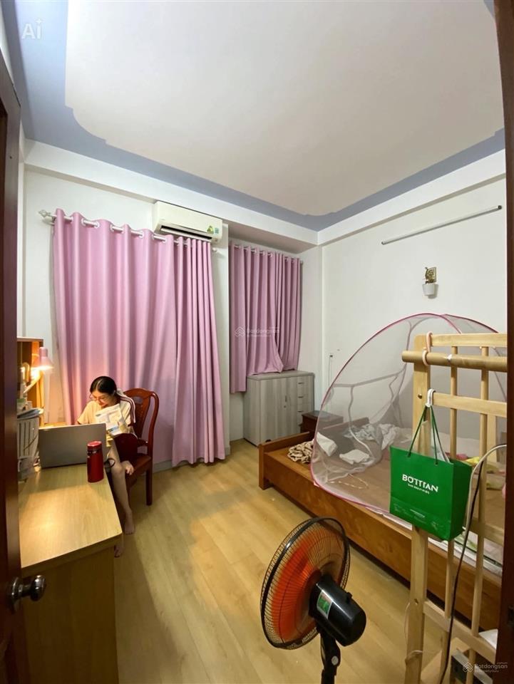 Chỉ nhỉnh 4 tỷ  sở hữu ngay nhà khu phân lô đường 6m  4 tầng  4pn  ngay tch q.12