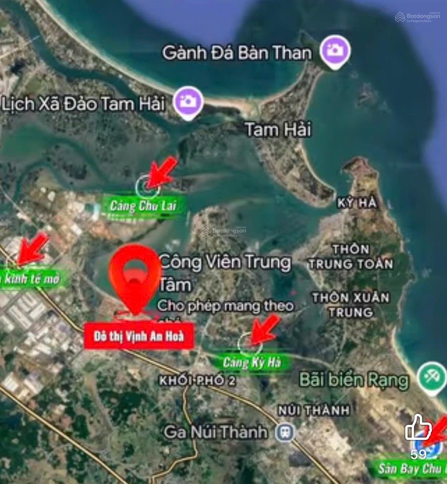 Cặp vịnh an hòa đường 10m5 chế lan viên, giá đầu tư siêu hời