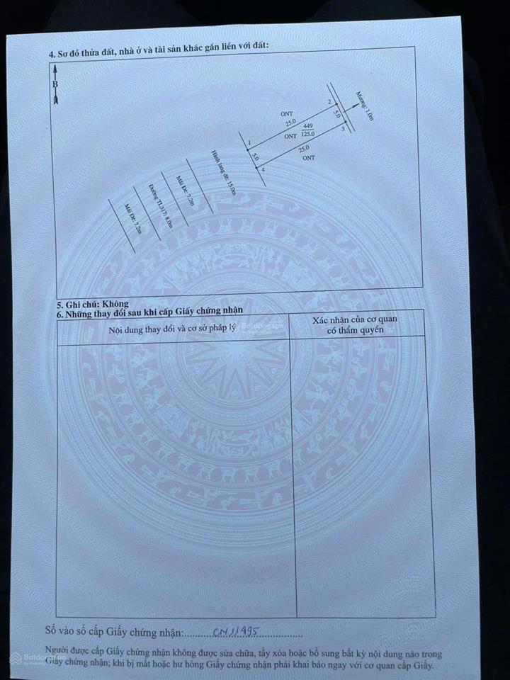 Bán đất tại xã tu vũ, huyện thanh thủy, phú thọ, 2,95 tỷ, 125m2, hot!