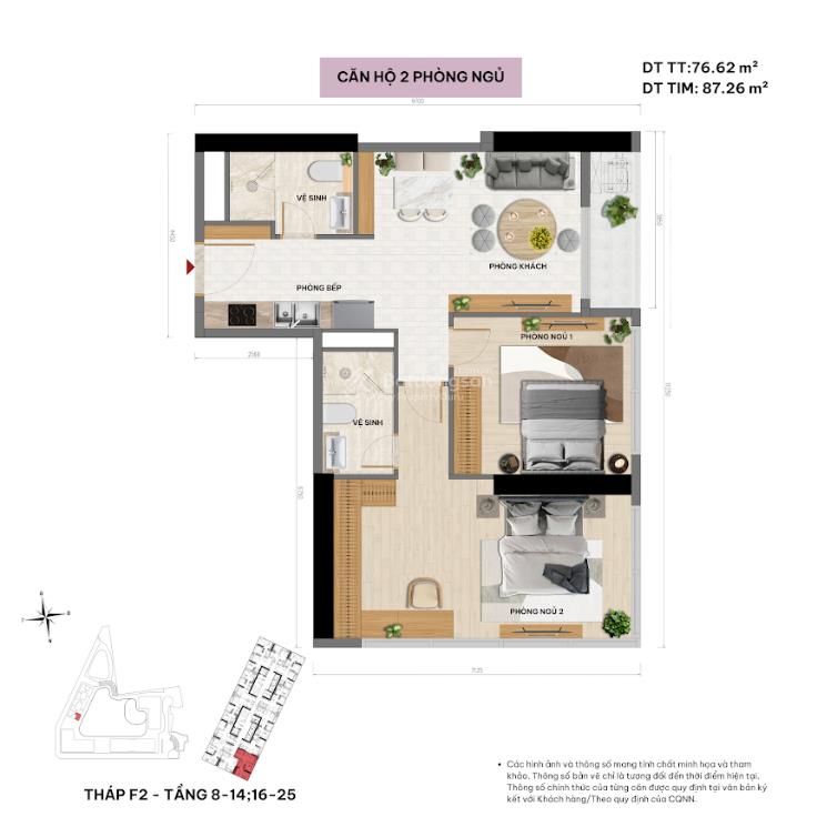 Quỹ căn 2n ký luôn hđmb sun cầu giấy vào việc nhanh, thanh toán lẹ