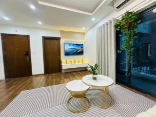 (mới) bán căn hộ hoa hậu 2pn2vs, 87m2, ban công đn, full đồ, view thành phố, tại goldmark city
