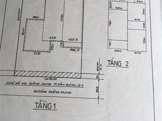 Bán nhà mặt tiền đặng dung, p. tân định, hcm ( tân định, quận 1 cũ) 14x24m hầm, 6 tầng , st 194 tỷ
