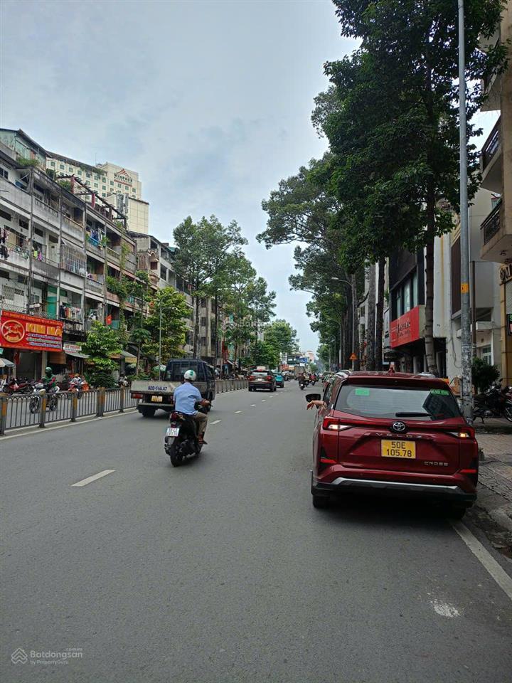 Bán nhà mặt tiền trần phú đoạn 2 chiều, p7, quận 5 4x28m hầm, 10 tầng, st 42 tỷ
