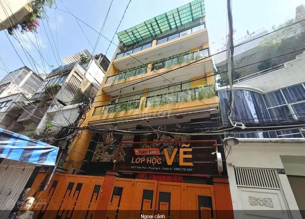 Bán gấp siêu phẩm hot hxh trần phú, p. chợ quán, quận 5 cũ  ngang lớn 8x18m  giá chỉ 31.5 tỷ