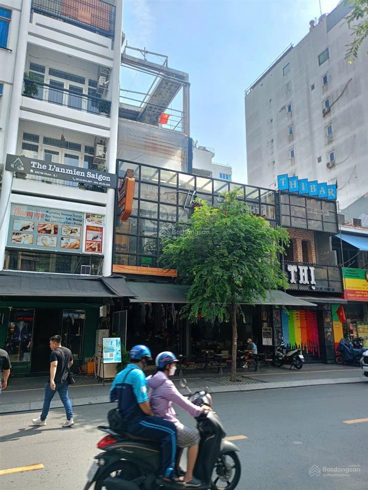 Bán nhà mặt tiền đề thám, bùi viện phường phạm ngũ lão, quận 1 dt 8x23m dtcn 181m² 143 tỷ