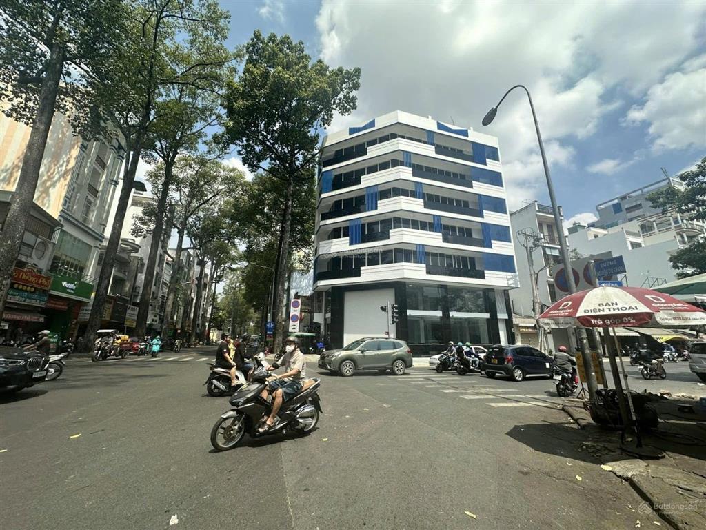 Bán tòa nhà góc 2mt nguyễn chí thanh + nguyễn kim, p. 6, q. 10 8x18 hầm 8 tầng 110 tỷ tl