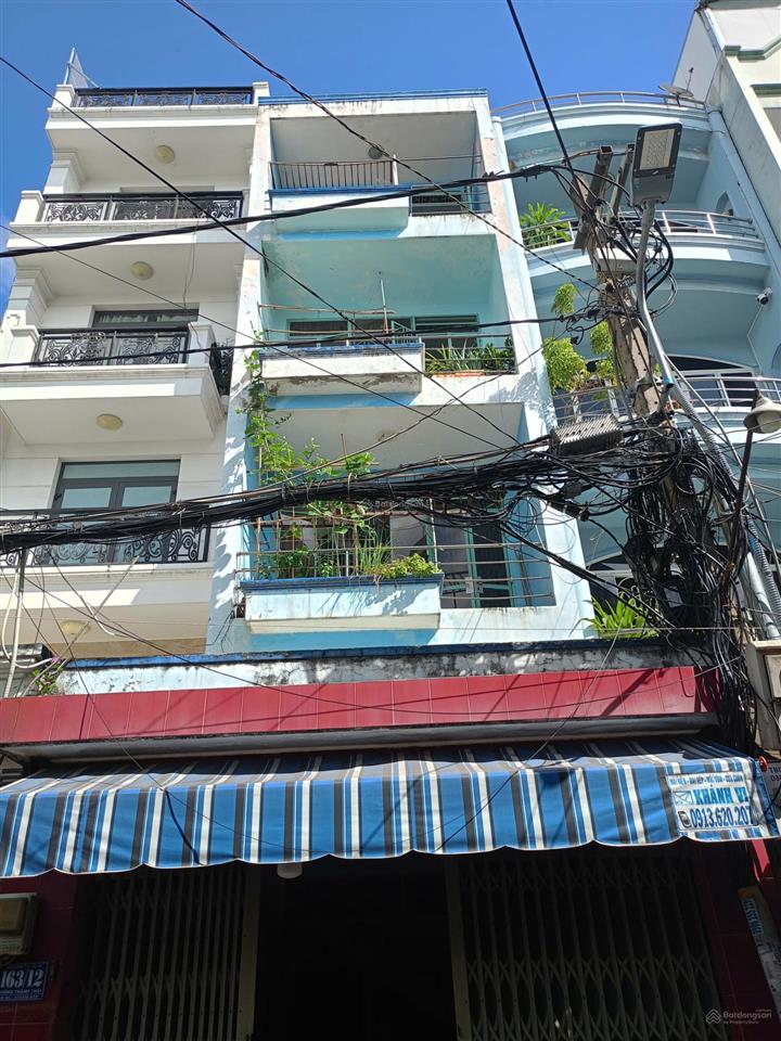 Bán nhà riêng hxh thành thái, phường 14, quận 10  4 x 20m  giá 18 tỷ