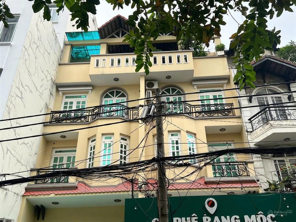 Bán nhà b10 bạch đằng, p.2, tân bình dt 9,5 x 15m nở hậu 9,65m, 5 tầng 38 tỷ tl