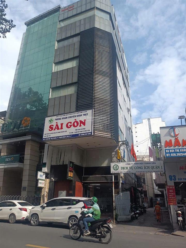 Bán nhà góc 2 mt bùi thị xuân, p. bến thành, quận 1, dt 6.5 x 24m 8 tầng có thang máy 73 tỷ
