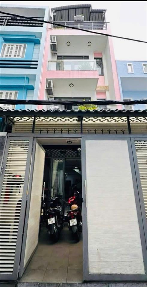 Bán nhà mới hẻm 4m tô hiên thành, p15, quận 10 dt 4 x 19m 4 tầng 12 tỷ 800 tl