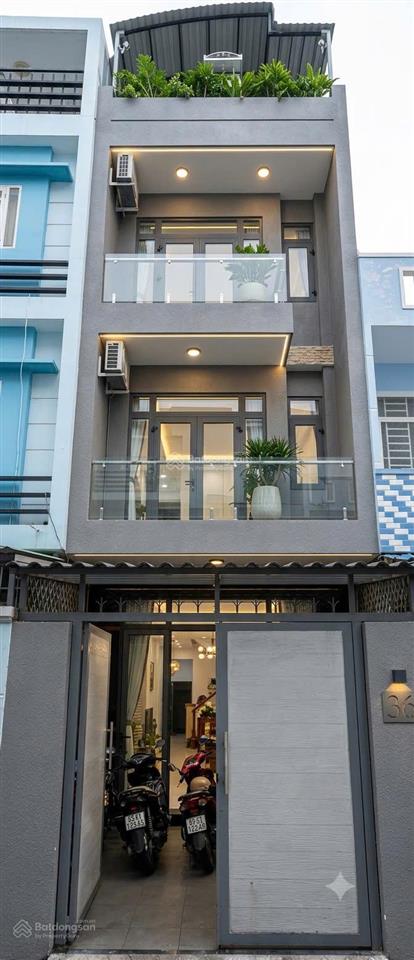 Bán nhà mới hẻm 4m tô hiên thành, p15, quận 10 dt 4 x 19m 4 tầng 12 tỷ 800 tl
