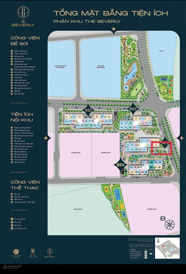 Giá sốc chỉ 65tr/m2. căn 3 phòng ngủ to toà bevely3  vinhomes ocean park 1